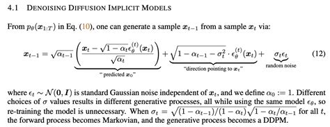 of iteration method (DDPM or DDIM), which is non-parametric. . Ddim vs ddpm